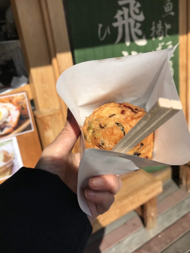 伊勢神宮食べ歩き：ひりょうず