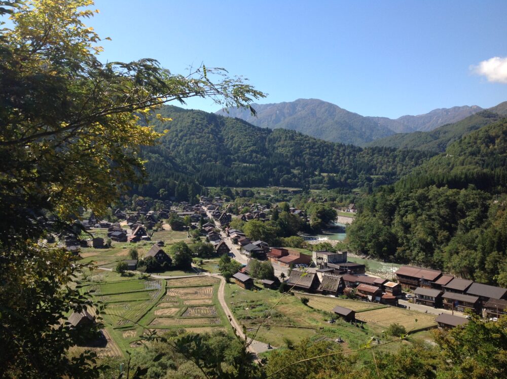 白川郷全景